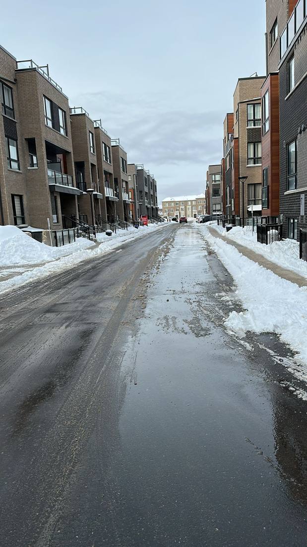 MH Property Services snow removal work
